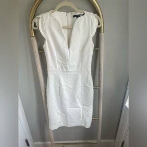 FRENCH CONNECTION fitted mini dress